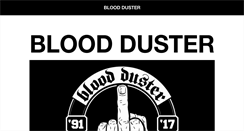 Desktop Screenshot of bloodduster.com